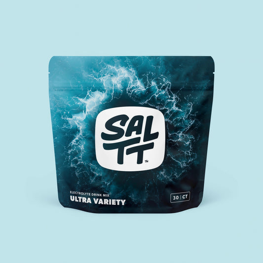 SALTT Electrolytes Powder Packets (Ultra Variety Pack - Multiple Flavors) 30 Stick Packs
